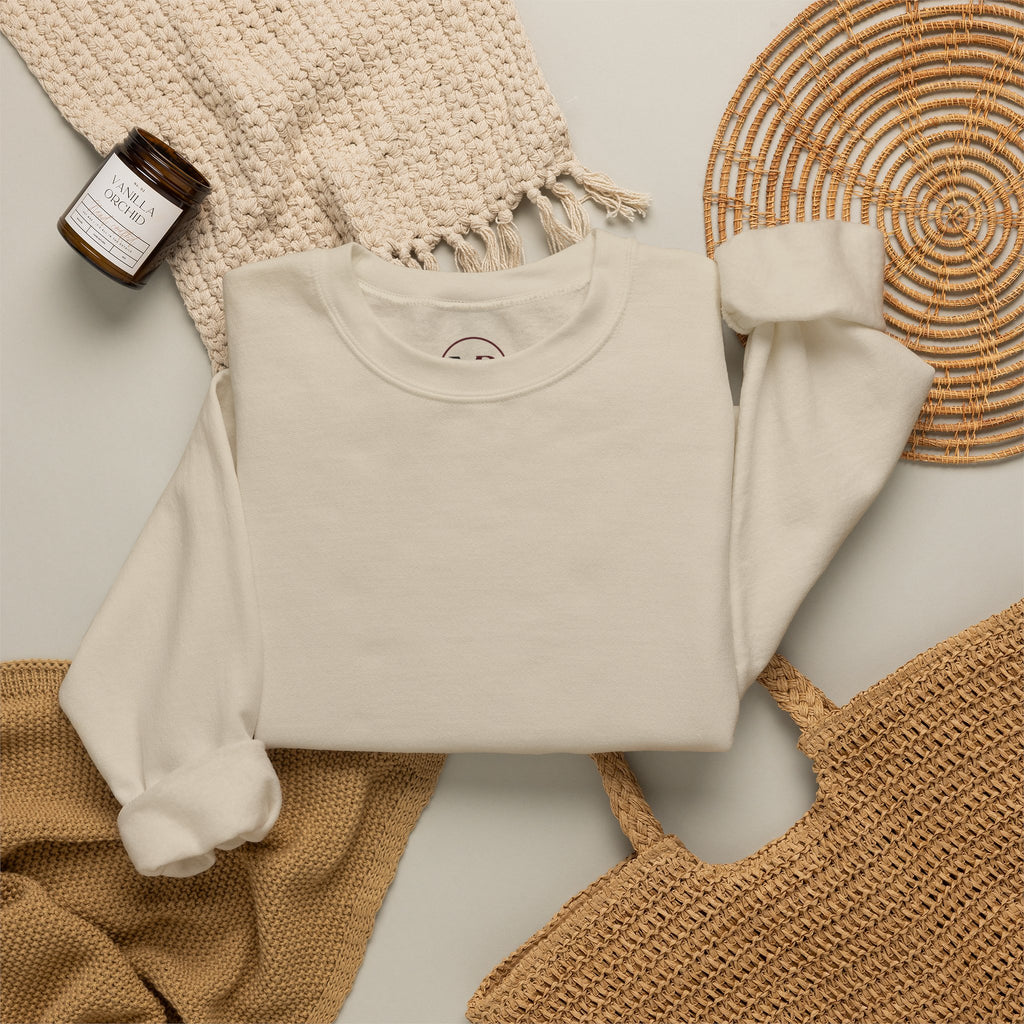 MohRa Classic Crewneck-White