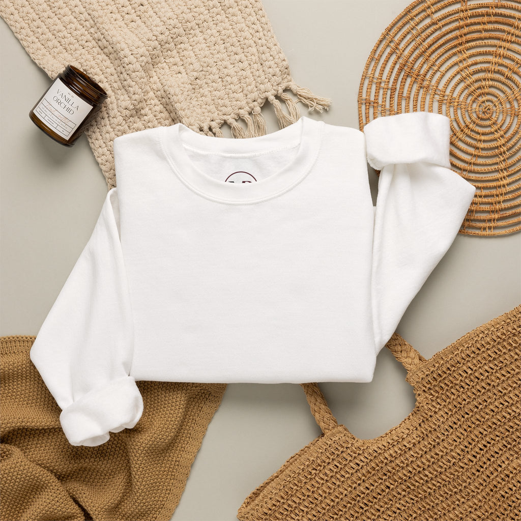 MohRa Classic Crewneck-White