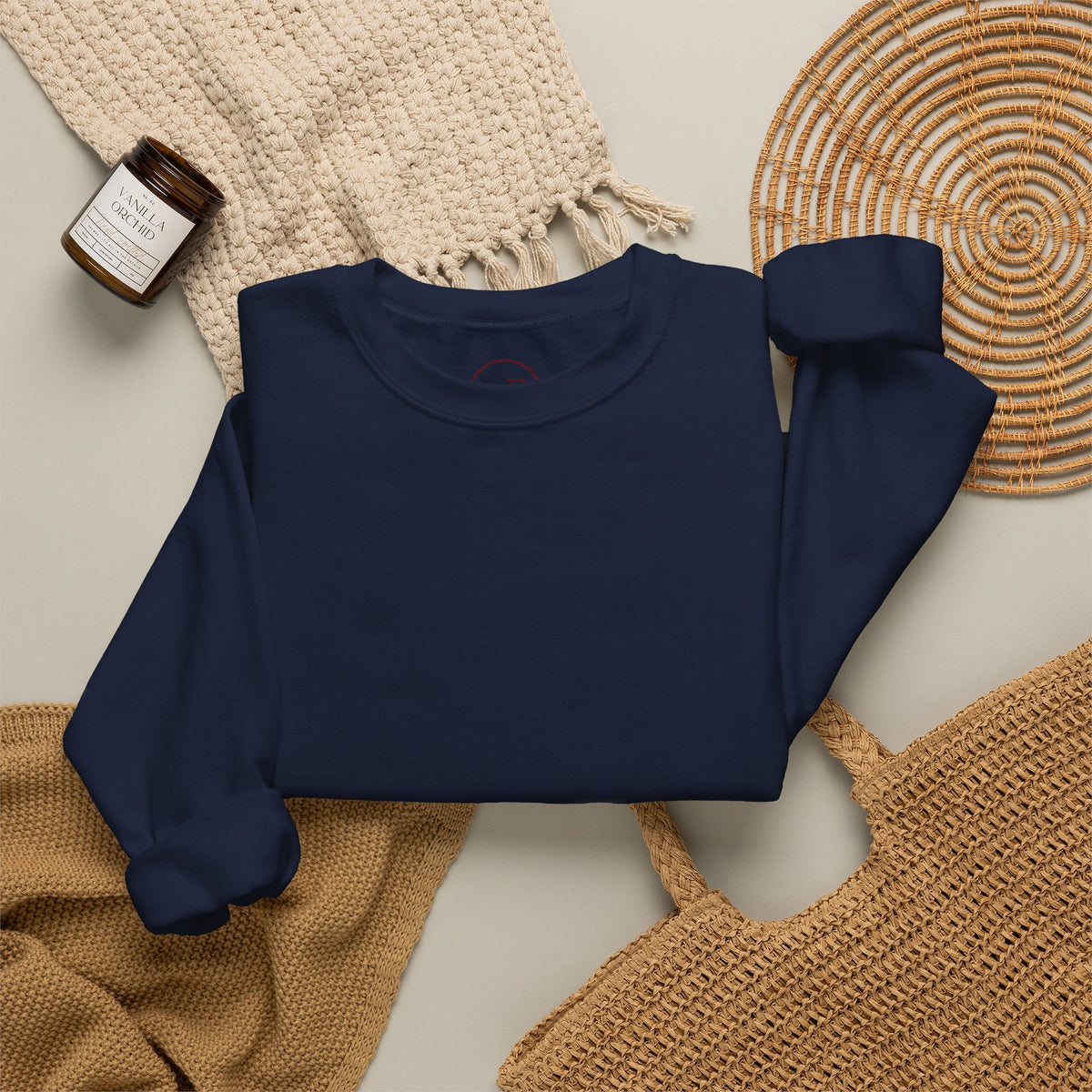 MohRa Classic Crewneck-White