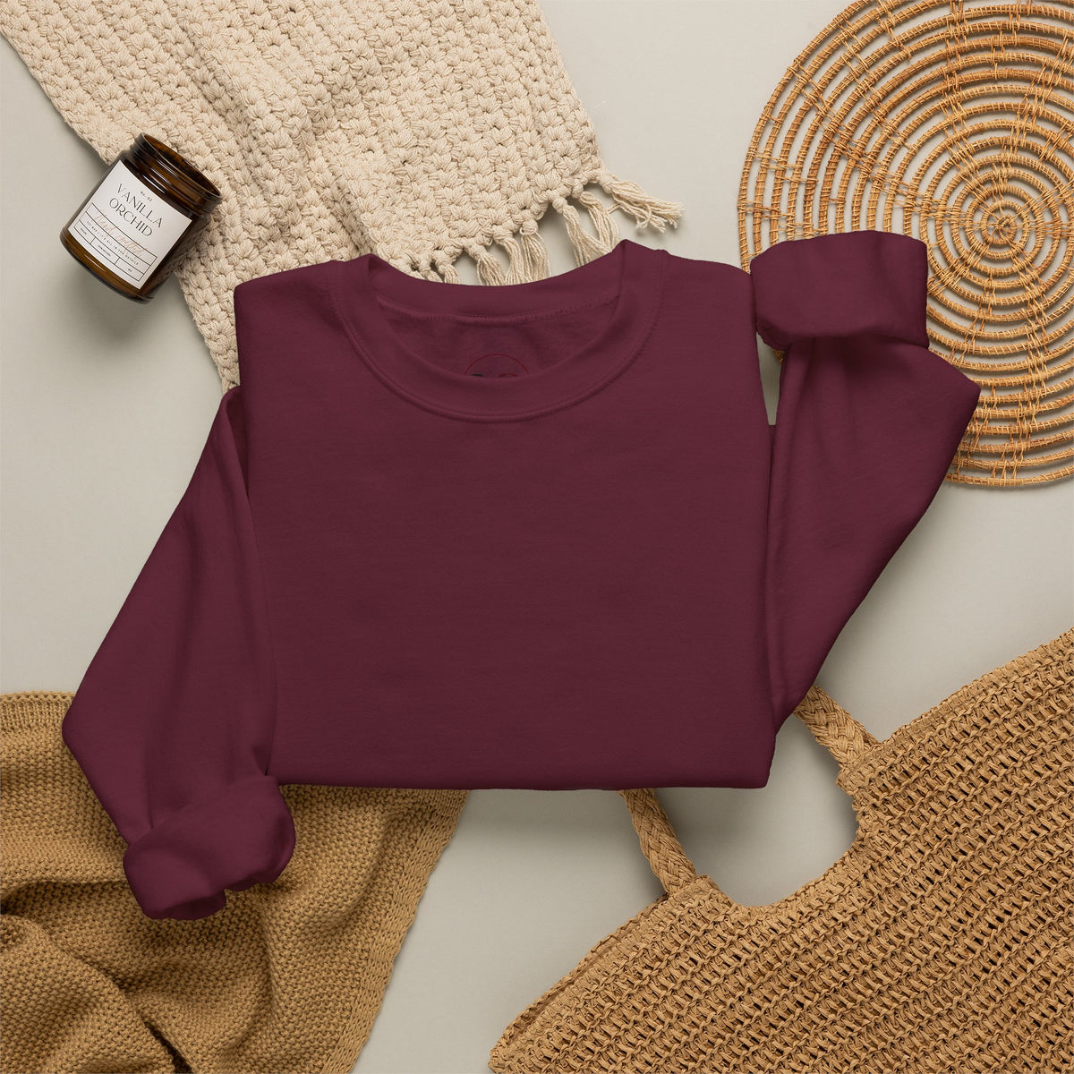 MohRa Classic Crewneck-White